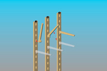 Load image into Gallery viewer, Ply Wall Rack Upright (pair)